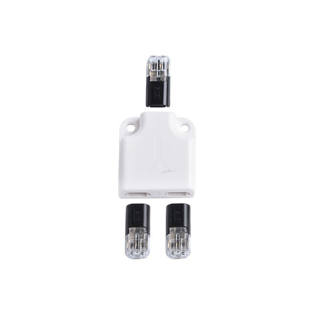 Quick kabel splitter - 1 naar 2 - 12V Quick kabel splitter - 1 naar 2 - 12V
